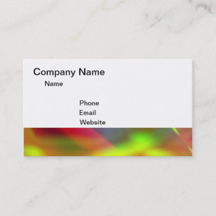 Tarjeta De Visita Colores