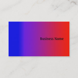Tarjeta De Visita Colores de arcoíris