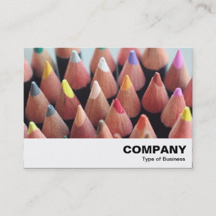 Tarjeta De Visita Colores de lápices