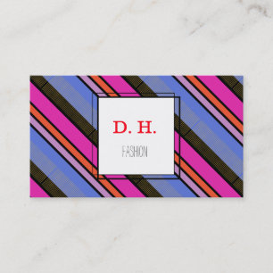Tarjeta De Visita Colores de moda frescos y geniales
