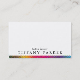 Tarjeta De Visita Colores de semitono