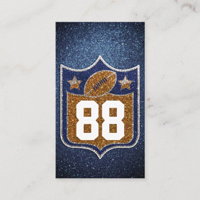 Tarjeta De Visita Colores del equipo de fútbol de la Escuela Purpuri (Anverso)