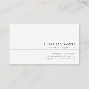 Tarjeta De Visita Colores elegantes profesional de moda creativo