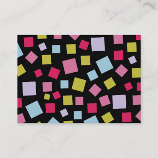 Tarjeta De Visita Colores en cascada