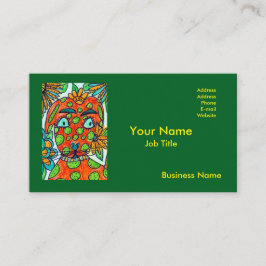 Tarjeta De Visita Colorful Business Card