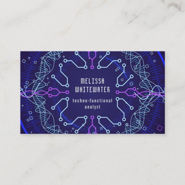 Tarjeta de visita colorida completamente lisa de (Anverso)