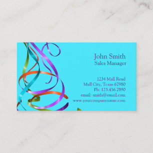 Tarjeta De Visita Coloridas Estimuladoras Profesionales