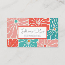 Colorido floral retro