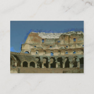 Tarjeta De Visita Colosseo, Roma
