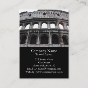 Tarjeta De Visita Colosseum romano