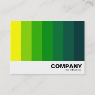 Tarjeta De Visita Combinación de Color - Amarillo a Verde Oscuro