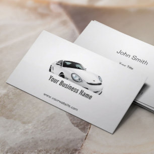 Tarjeta De Visita Comerciante automático profesional de venta de coc
