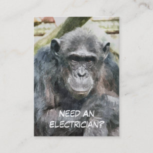 TARJETA DE VISITA COMERCIO ELÉCTRICO