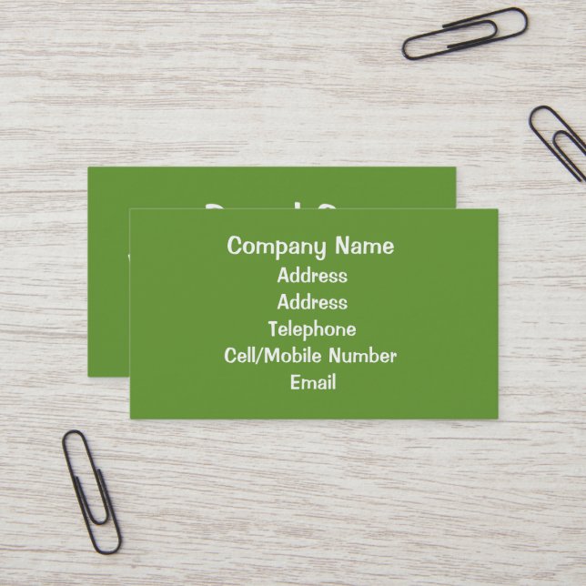 TARJETA DE VISITA COMERCIO, LIMPIEZA DE VENTANAS (Anverso/Reverso In Situ)