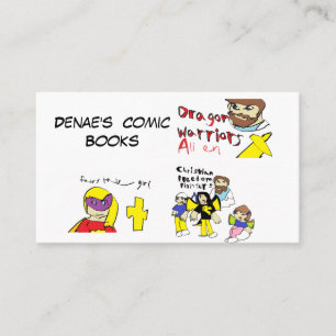 Tarjeta De Visita Cómic de Denae