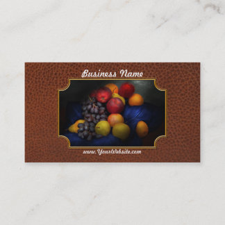 Tarjeta De Visita Comida - fruta - todavía de la fruta vida