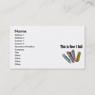 Tarjeta De Visita Cómo rollo fondo de escritorio