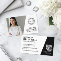 Compañía de Código QR de Foto Profesional Su Logot