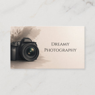 Tarjeta De Visita Compañía de Fotografía Estética Moderna