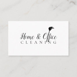 Tarjeta De Visita Compañía de limpieza de casas y oficinas
