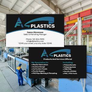 Tarjeta De Visita Compañía de Moldeo de Plásticos