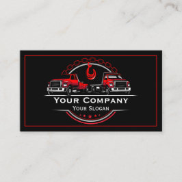 Tarjeta De Visita Compañía de Oleado Profesional, Hauling Service