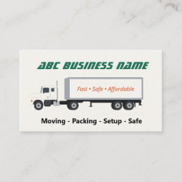 Tarjeta De Visita Compañía móvil rápida y segura