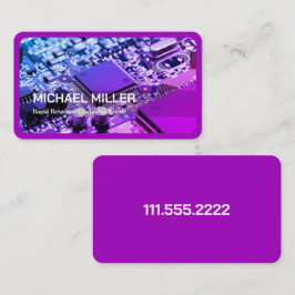 Tarjeta De Visita Compañía técnica de reparación de equipos