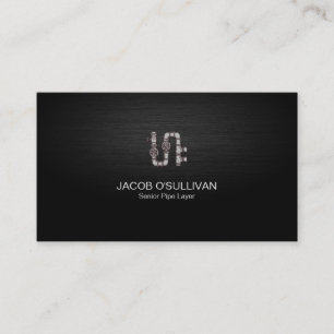 Tarjeta De Visita Complemento del filtro de capa de tubería