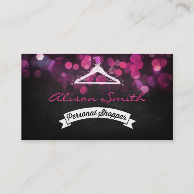 Tarjeta De Visita Comprador personal (Anverso)