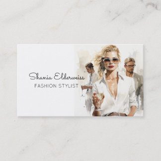 Tarjeta De Visita Comprador personal estilista