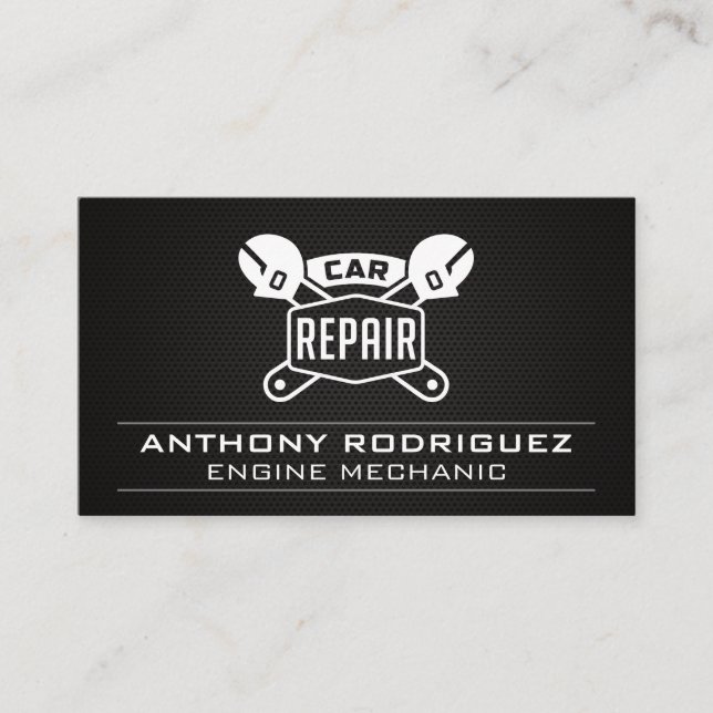 Tarjeta De Visita Comprar automáticamente | Interrupciones de repara (Anverso)