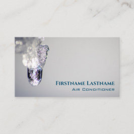 Tarjeta De Visita Compresor de refrigeración experto del aire acondi