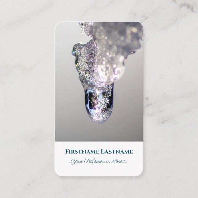 Tarjeta De Visita Compresor de refrigeración experto del aire acondi (Anverso)