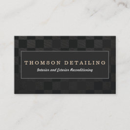 Tarjeta De Visita Comprobación de la desactivación automática y repa