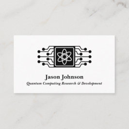 Tarjeta De Visita Computación cuántica