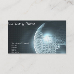Tarjeta de visita Computer Earth
