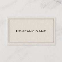 Tarjeta de visita con borde floral simple realzado