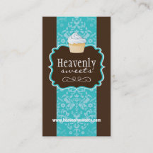 Tarjeta de visita con clase de la panadería de la