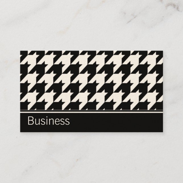 Tarjeta De Visita Con clase elegante moderno retro elegante de (Anverso)