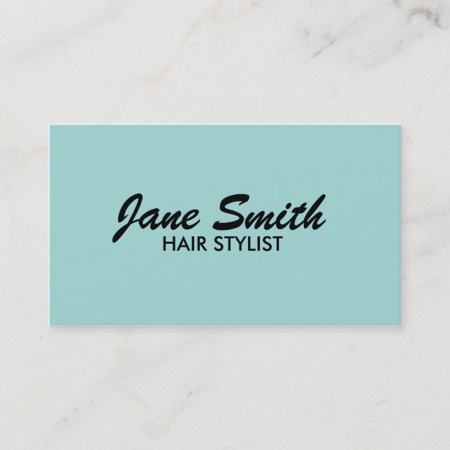 Tarjeta De Visita Con clase elegante profesional moderno elegante (Anverso)