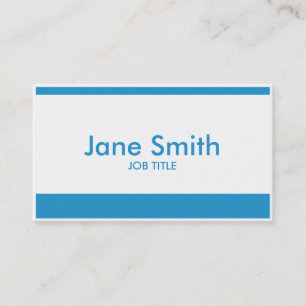 Tarjeta De Visita Con clase elegante simple llano moderno