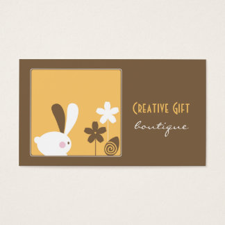 Tarjeta de visita con encanto y regalo creativo