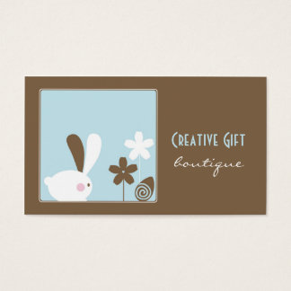 Tarjeta de visita con encanto y regalo creativo