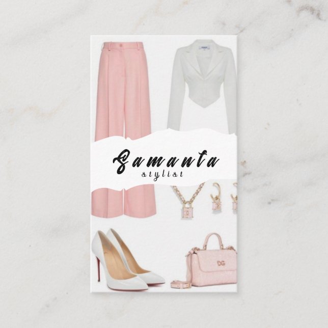 Tarjeta de visita con estilo (Anverso)