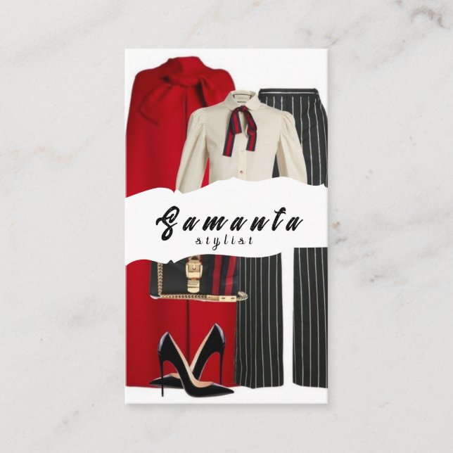 Tarjeta de visita con estilo (Anverso)