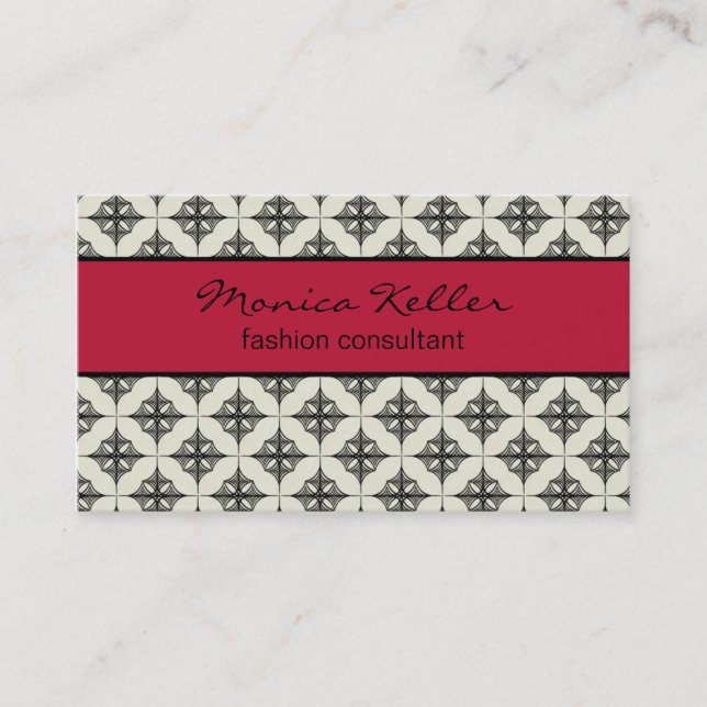 Tarjeta de visita con estilo y sin esfuerzo, Magen (Anverso)