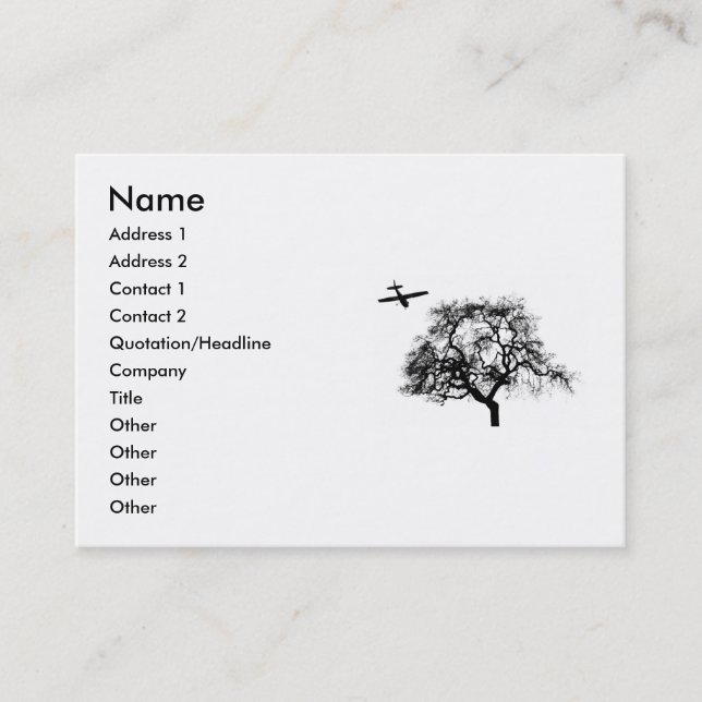 Tarjeta De Visita con mucho (Anverso)