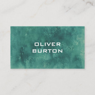Tarjeta de visita con textura acuarela.