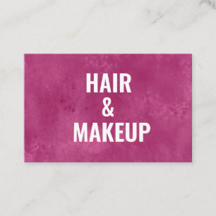 Tarjeta de visita con textura acuarela.